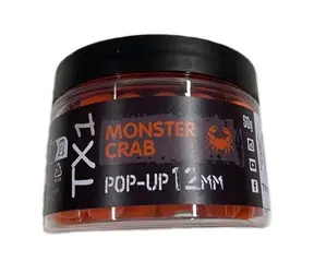 Shimano TX1 Monster Crab / Pop UP boilies / 50 g / 12 mm