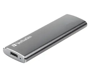 Verbatim Vx500 1TB strieborná / Externý SSD disk / USB 3.1 Gen 2 / čítanie: 500 MB/s / zápis: 440 MB/s