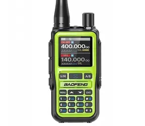 Baofeng UV-5R Mini zelená / Vysielačka / VHF/UHF / Aviation Band / Bluetooth / USB-C / 5 W