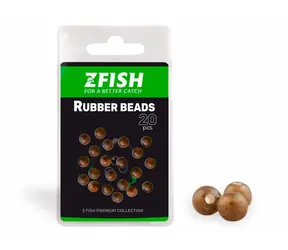 Zfish Rubber Beads 4 mm INVISIBLE Z-CAMO / Korálik / 20 ks