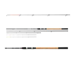 Daiwa Black Widow Feeder 3,9 m 150g / Prút feederový / 3 +2 diely / medium fast