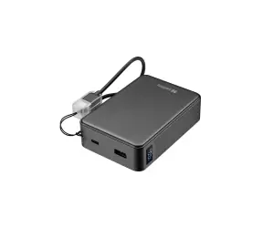 Sandberg Nano Powerbank 20000 PD20W čierna / Powerbanka / 20000 mAh / PD 20W / 1x USB-C / 1x USB-A