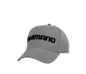 Shimano Cap šedá / Šiltovka / 100% polyester / nastaviteľná veľkosť