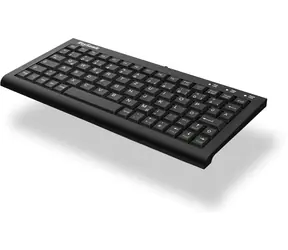 Keysonic ACK-3401U (UK) čierna / Mini klávesnica / 80 kláves / USB