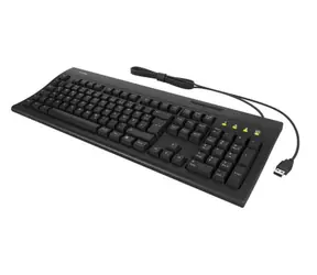 Keysonic KSK-8041U-CR čierna / Klávesnica / plná veľkosť / DE / čítačka čipových kariet / USB