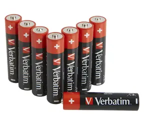 Verbatim AAA alkalické batérie 8 ks / Batéria / 1,5 V