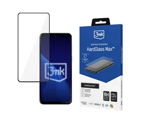 3mk HardGlass Max Black / Tvrdené sklo / Motorola Moto G55 5G / 9H / 0,3 mm