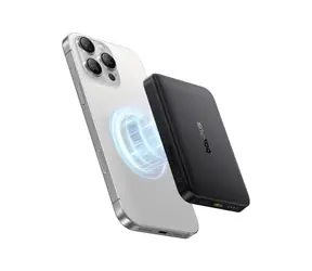 Baseus EnerFill FM12 čierna / Powerbanka / 10000 mAh / Qi2 / 22,5W