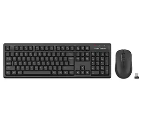 A4Tech FG1200 FStyler čierna / Set bezdrôtová klávesnica + myš / 2.4GHz / USB