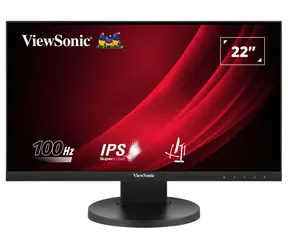 22" ViewSonic VG2208A / Monitor / IPS / 1920 x 1080 / 100Hz / 5ms / 250cd-m2 / HDMI + DP + USB / Pivot / VESA / Repro