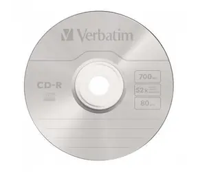 Verbatim CD R AZO 700 MB 1 ks / CD R médium / 52x / Jewel case