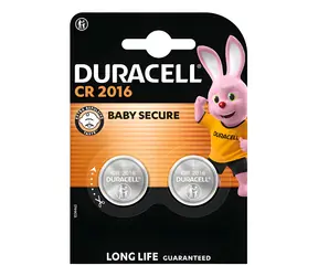 Duracell CR2016 / Gombíková batéria / 3 V / Lítium / 2 ks