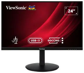 24" ViewSonic VG2409U-2 / Monitor / IPS / 1920 x 1080 / 16:9 / 5ms / 250cd-m2 / HDMI + DP + VGA / Pivot / VESA / Repro