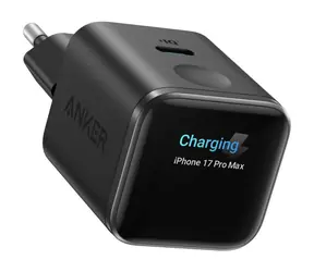 Anker Nano 45W čierna / Nabíjačka do siete / 1x USB-C / GaN / SMART Display