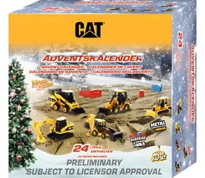 Carrera 85970 CAT Adventný kalendár 85970 / Adventný kalendár / 24 dielikov / vek 6+