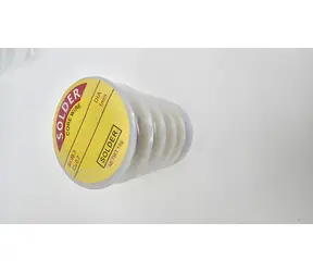 3DSimo Spájkovací cín Sn99,3 Cu0,7 / Spájkovací drôt / 1 mm / bezolovnatý / No Clean / 5 × 10 g