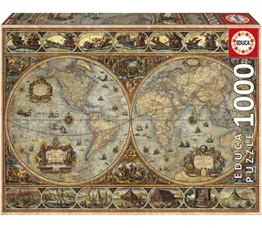 Educa Puzzle Historická mapa sveta