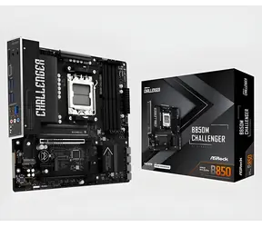 ASRock B850 Challenger / AMD B850 / DDR5 / SATA III / USB 3.2 / 2.5GLAN / sc.AM5 / mATX
