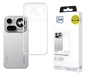 3mk Clear Case pre Nothing Phone (4a) Pre číra / Puzdro / priehľadné / Military Grade