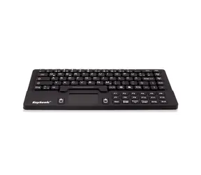 Keysonic KSK-5031IN čierna / Priemyselná klávesnica / Silikón / IP68 / 87 kláves / UK layout