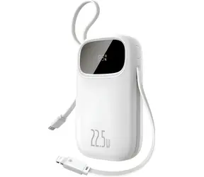 Baseus EnerFill FC31 20000mAh biela / Powerbanka / 22,5 W / USB-C / USB-A / Lightning