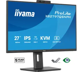 IIYAMA 68.6cm (27") XB2797QSNPH-B1 16:9 HDMI+DP+2xUSB-C