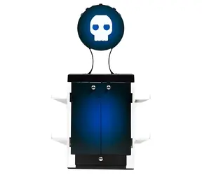 Numskull Gaming Locker čierna/modrá/biela / Stojan na hry pre PS5