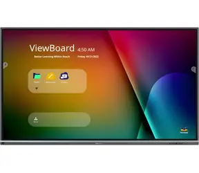 86" ViewSonic IFP8650-5F / Interaktívny displej / 4K UHD / IPS / Android 13 / 3x HDMI / 8x USB / VESA 800x600