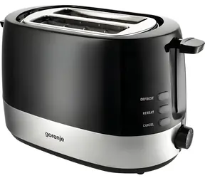 Gorenje T850BK čierna / Hriankovač / 850 W / 2 sloty