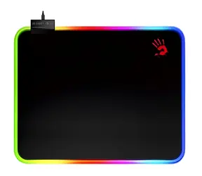 A4Tech Bloody MP-45N čierna / Herná podložka pod myš / RGB / Rozmery 450 x 400 mm
