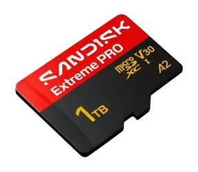 SanDisk Extreme PRO microSDXC 1TB + adaptér / Class 10 / UHS-I / U3 / čítanie: až 250 MB/s / zápis: až 170 MB/s