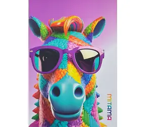 Mitama Animal 62733-90107 kôň / Zošit / A4 / linajkový / 40 +2 listov