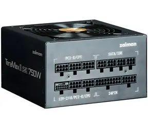 Zalman ZM750-TMX2 SE čierna / Zdroj / 750W / ATX3.1 / 80+ Gold / modulárne / active PFC