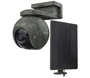 Ezviz EB8 Pro Ranger Kit hnedá / Vonkajšia otočná IP kamera / 8Mpix / 4G LTE + Wi-Fi / IP65 / IR 15m / solárny panel