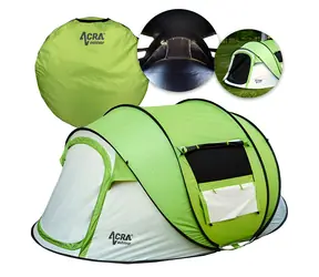 Acra Outdoor ST30 zelená / Stan pre 2-3 osoby / Samorozkladacia / So zatmavením