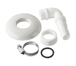 Xavax prípojka sifónu s prípojnou maticou / Prípojka sifónu / pre práčky a umývačky / hadice 18-23 mm