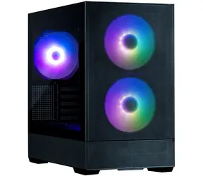 Zalman P30 AIR čierna / Počítačová skriňa / ATX / 3x 140mm ARGB / USB-A 3.0 + USB-C / bez zdroja / priehľadná bočnica