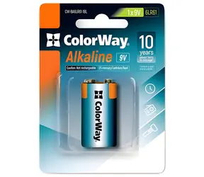 Colorway 6LR61 / Alkalická batéria / 9 V / 1 ks / blister