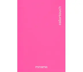 Mitama Color Touch neón ružová / Zošit / A4 / štvorčekový / 40 +2 listov