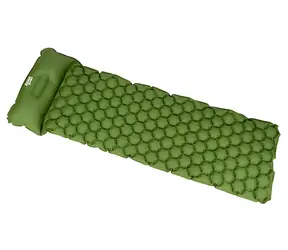 Acra L140CL zelená / Samonafukovacia karimatka / s vankúšikom / 5 cm