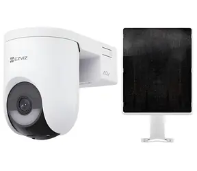 Ezviz HB8c Lite 2K+ Kit / Kamerový systém / PTZ / Wi-Fi / solárny panel / batéria