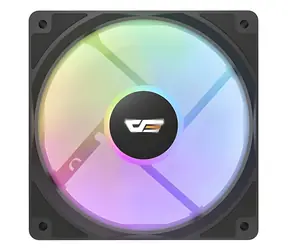 darkFlash CL12 LED čierna / Ventilátor / 120 mm / 1200 RPM / 52.46 CFM / 4-pin