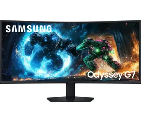 40" Samsung Odyssey G7 čierna / Monitor / VA / 5120x2160 / 21:9 / 180Hz / 350 cd/m2 / 2x HDMI + DP / VESA