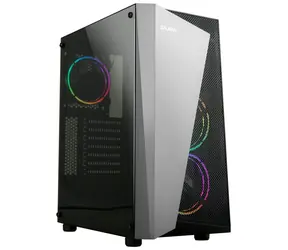 Zalman S4 PLUS čierna / Midi Tower / ATX / 1x USB 3.0 + 2x USB 2.0 / bez zdroja / priehľadná bočnica