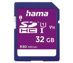 HAMA SDHC 32 GB / Pamäťová karta / Class 10 / UHS-I / 80 MB/s / V10