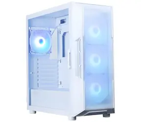 Zalman i3 Neo ARGB V2 biela / Skriňa / ATX / 4x120mm ARGB / 1x USB-C + 1x USB-A / bez zdroja / temperované sklo