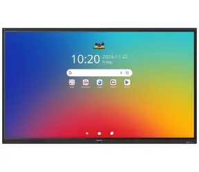 86" ViewSonic IFP86 čierna / Interaktívny panel / 4K UHD / Android 16 EDLA / 64 dotykových bodov IR / Wi-Fi 6 / 8GB/128GB