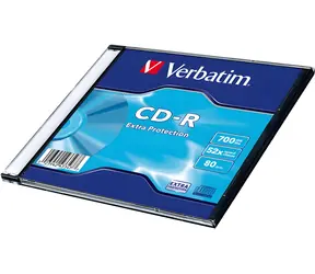 Verbatim CD R 700MB 52x (43347) / CD R médium / 1 kus