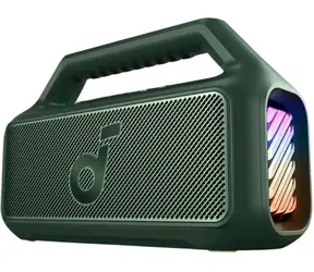 Anker Soundcore Boom 2 zelená / Prenosný reproduktor / 80W / BT 6.0 / USB-C / IPX7