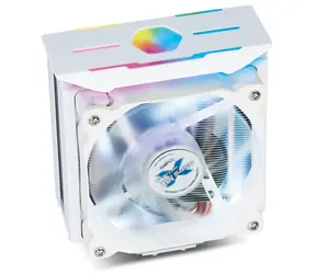Zalman CNPS10X Optima II biela / Chladič CPU / 120mm RGB PWM / heatpipe / AMD aj Intel